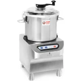 Robot de bucătărie comercial pentru tocarea, măcinarea și felierea cărnii și legumelor, 12 L, 1500/2200 RPM, 1500 W 2