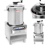 Rezač mesa i povrća za sjeckanje, mljevenje i rezanje mesa i povrća, 18 L, 1500/2200 o/min, 1500 W