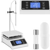 Laboratorijski magnetski miješalj + stalak s držačem tajmera 350°C 2000 o/min