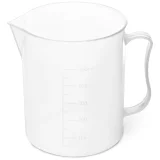 Zlewka laboratoryjna plastikowa z podziałką 500 ml - 10 szt. 2