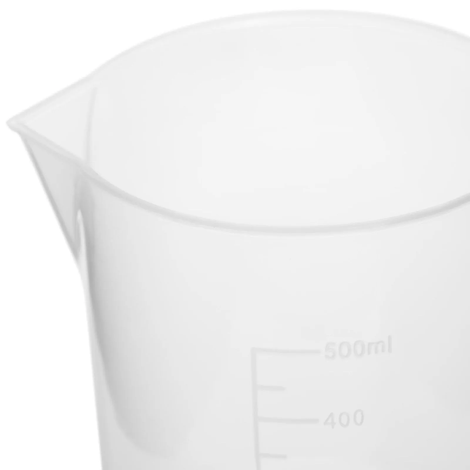 500 ml Kunststoff-Laborbecher mit Skala – 10 Stück 3