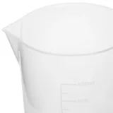 Zlewka laboratoryjna plastikowa z podziałką 500 ml - 10 szt. 3