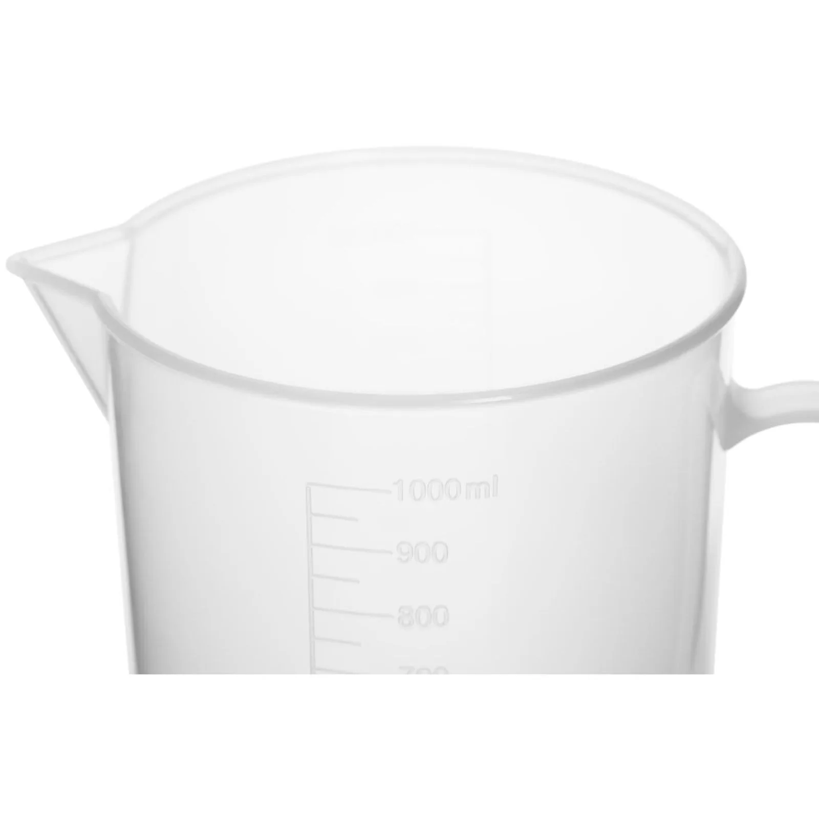 1000 ml graduated plastic laboratory beaker - 10 pcs. 3