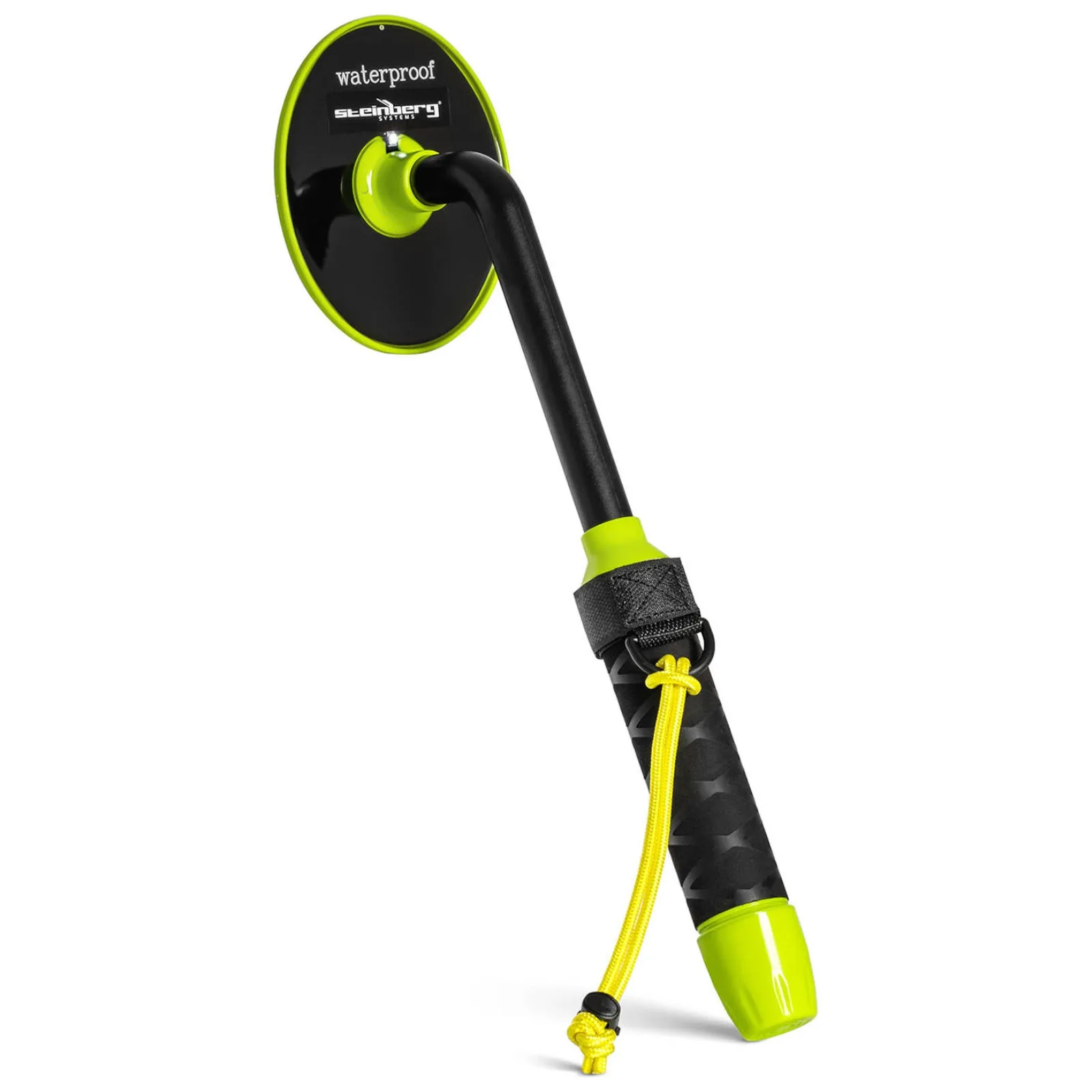 Vízálló kézi fémdetektor LED-del, 20 cm / 5 cm