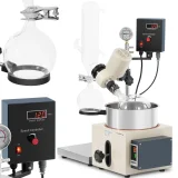 1 l, 120 fordulat/perc, 40 W-os rotációs vákuum-elpárologtató laboratóriumi használatra
