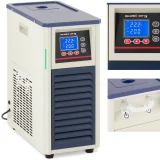 Laboratóriumi hűtő-cirkulátor hőmérséklet-szabályozáshoz -20 és 20 °C között, 20 l/perc, 495 W
