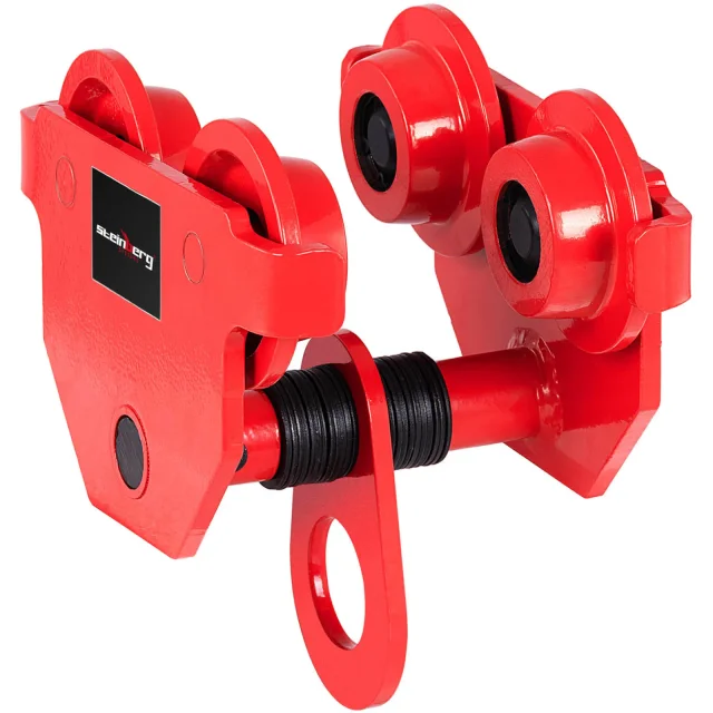 Kézi függesztett gerendás kocsi 65–110 mm 1000 kg 1 t