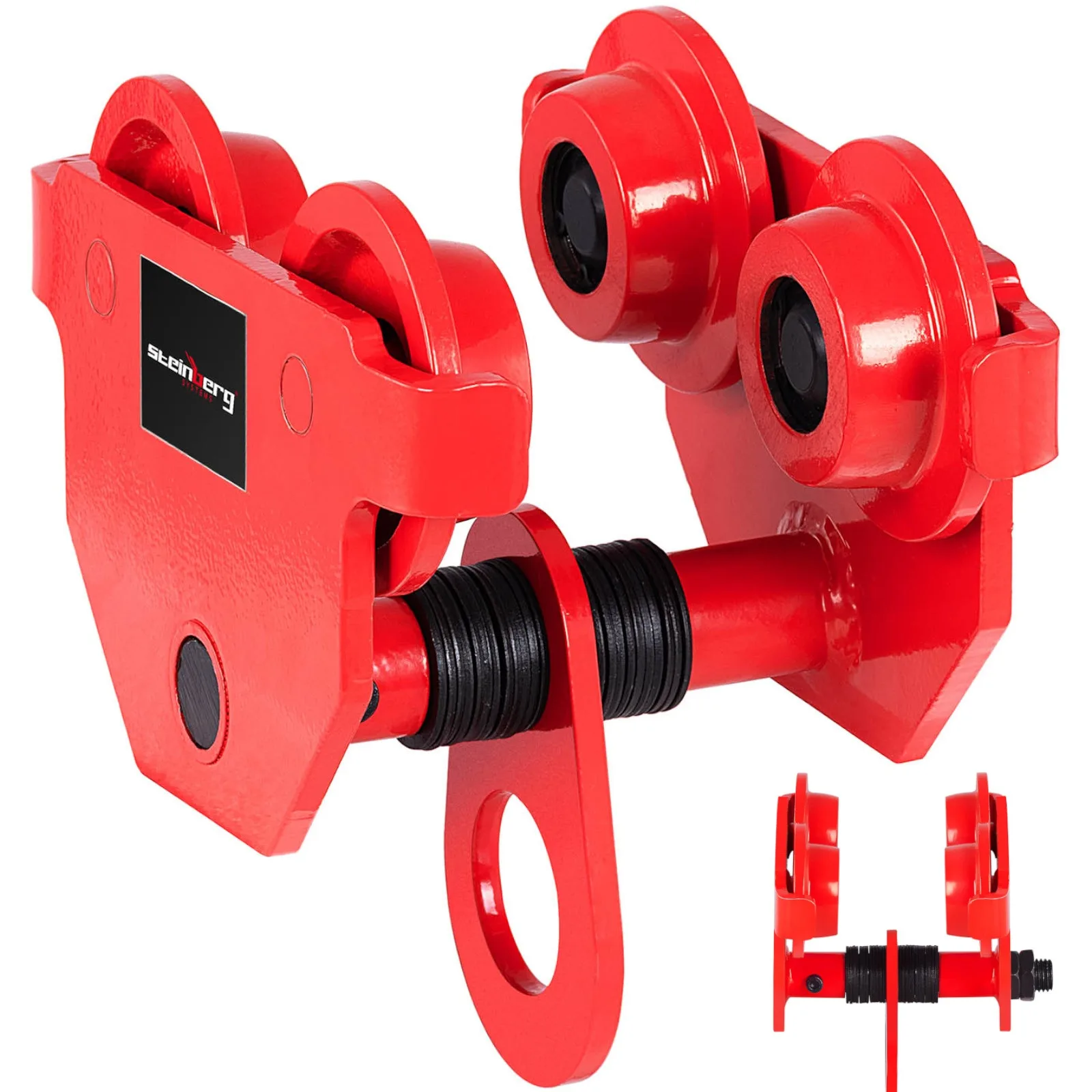 Kézi függesztett gerendás kocsi 65–110 mm 1000 kg 1 t