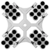 Horizontalni rotor za laboratorijsku centrifugu - 32 x 10 ml adaptera 4
