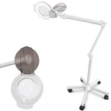 Kozmetička lupa-lampa s povećalom, pokretna, 5 DPI, 72x LED