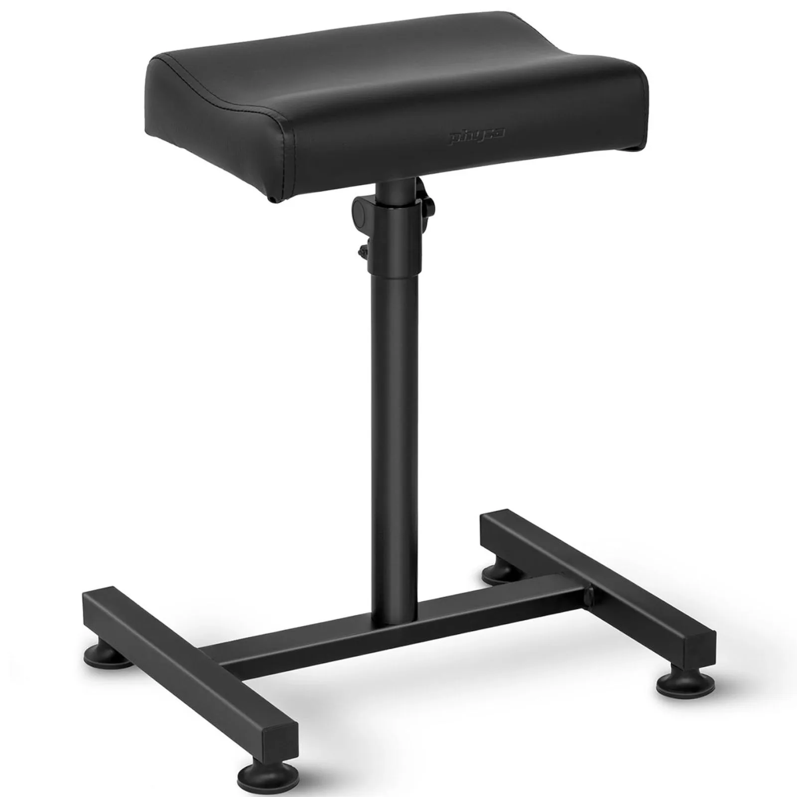 Szépségápolási lábtartó pedikűrhöz, magassága 75 cm-ig állítható, teherbírása 80 kg - fekete