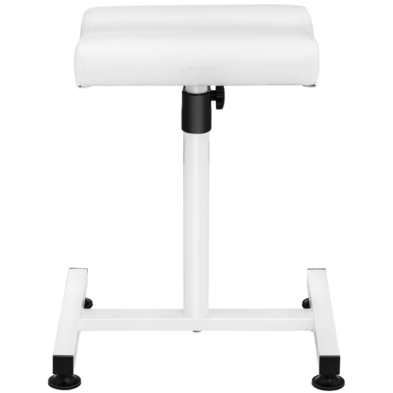 Schöne Fußstütze für die Pediküre, höhenverstellbar bis 75 cm, Belastbarkeit bis 80 kg – weiß 4