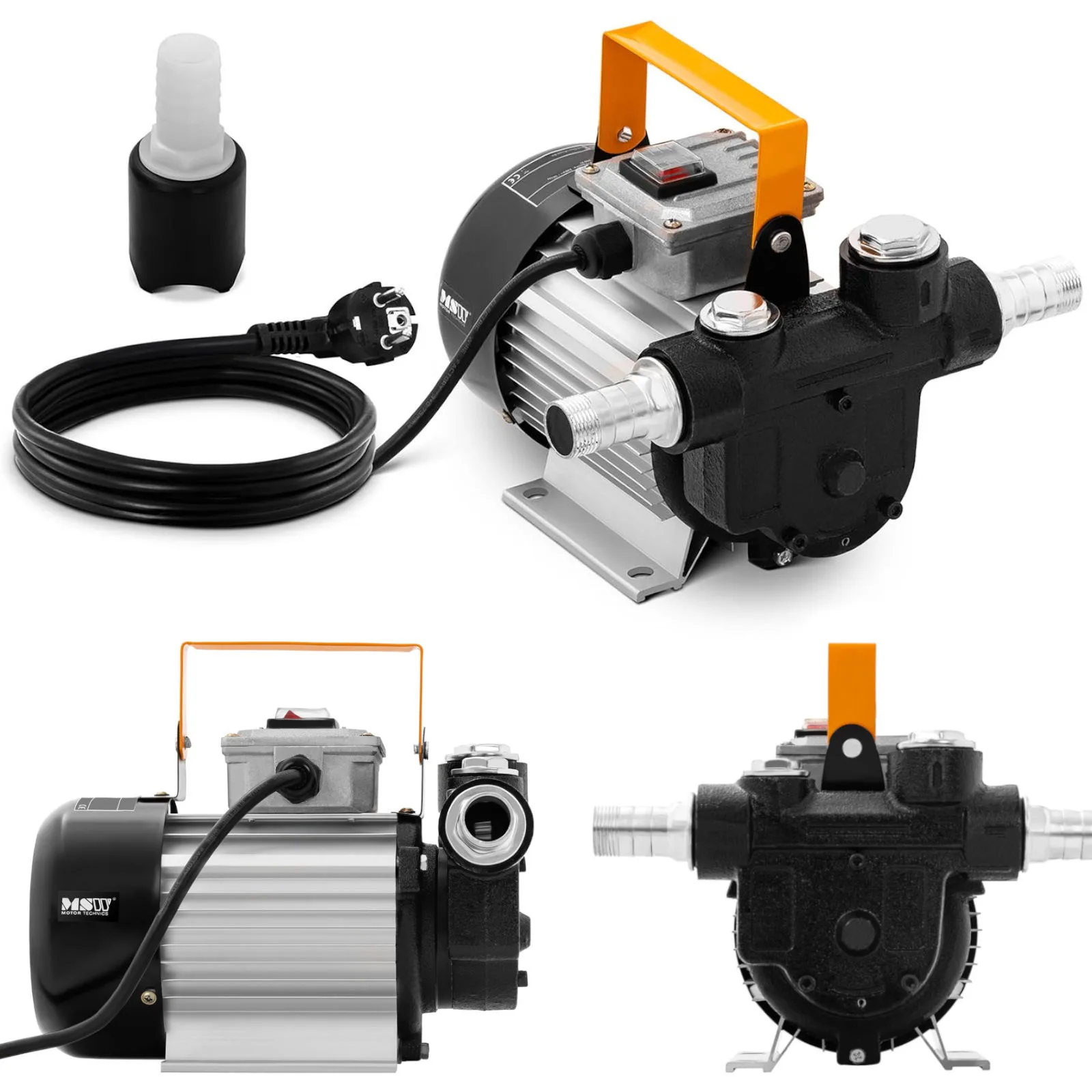 Elektromos, önfelszívó dízelüzemanyag-szivattyú IP55 230 V 550 W 60 l/min