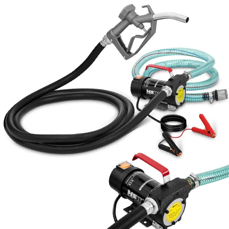 Elektromos dízelüzemanyag-leeresztő szivattyú SET IP55 12 V 155 W 40 l/min