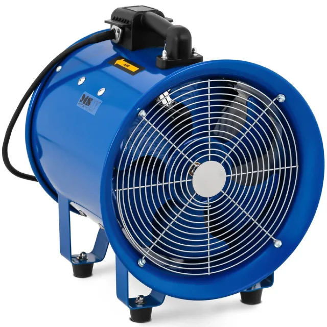 500 W-os axiális ipari ventilátor hűtéshez és légáramláshoz, 300 mm átmérőjű