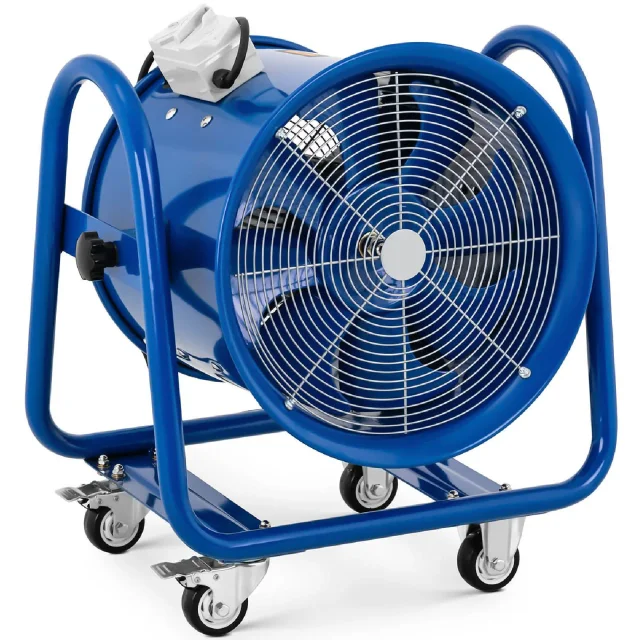 1100 W-os axiális ipari ventilátor hűtéshez és légáramláshoz, 400 mm átmérőjű