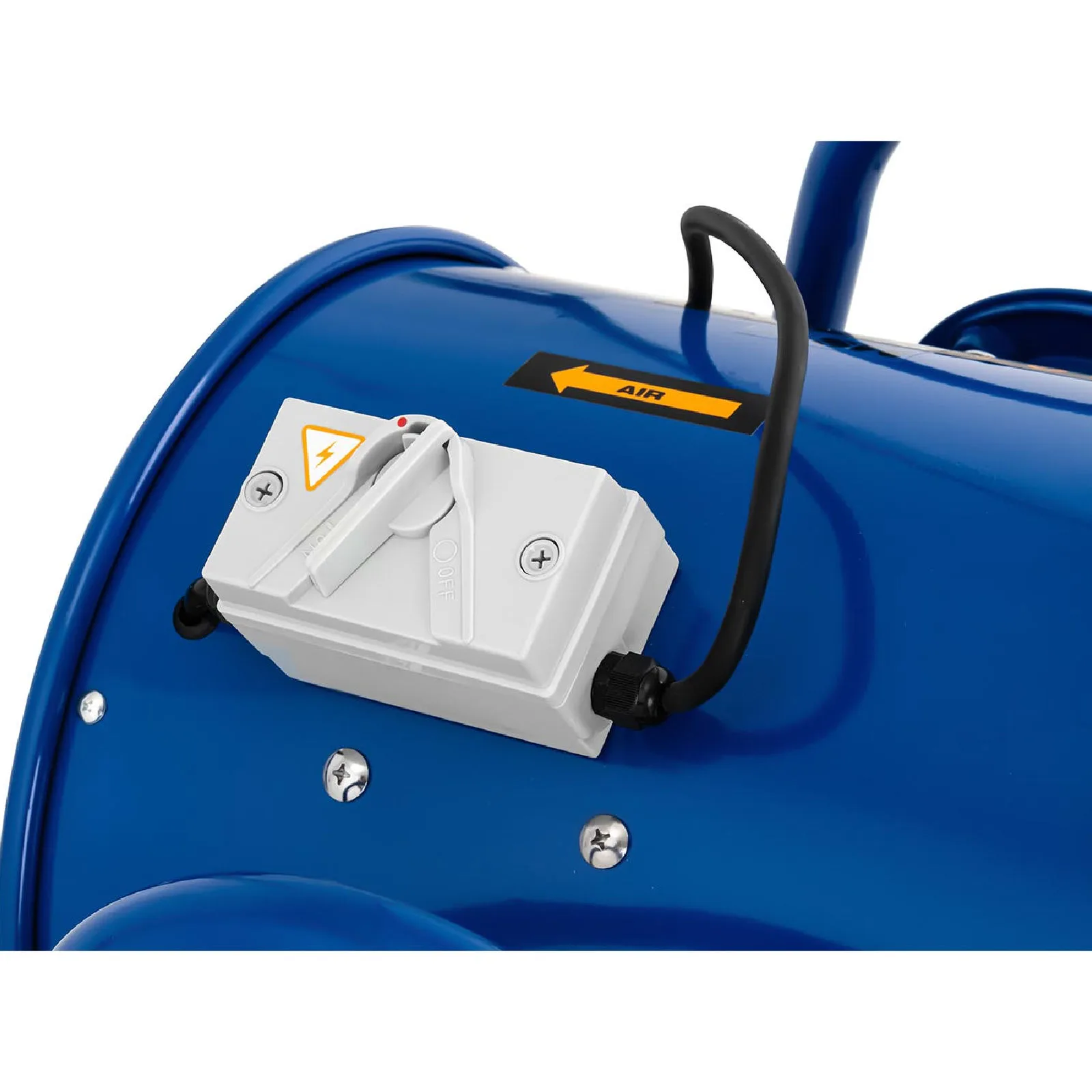 Ventilator industrial axial de 1100 W pentru răcire și circulația aerului, diametru 400 mm 3