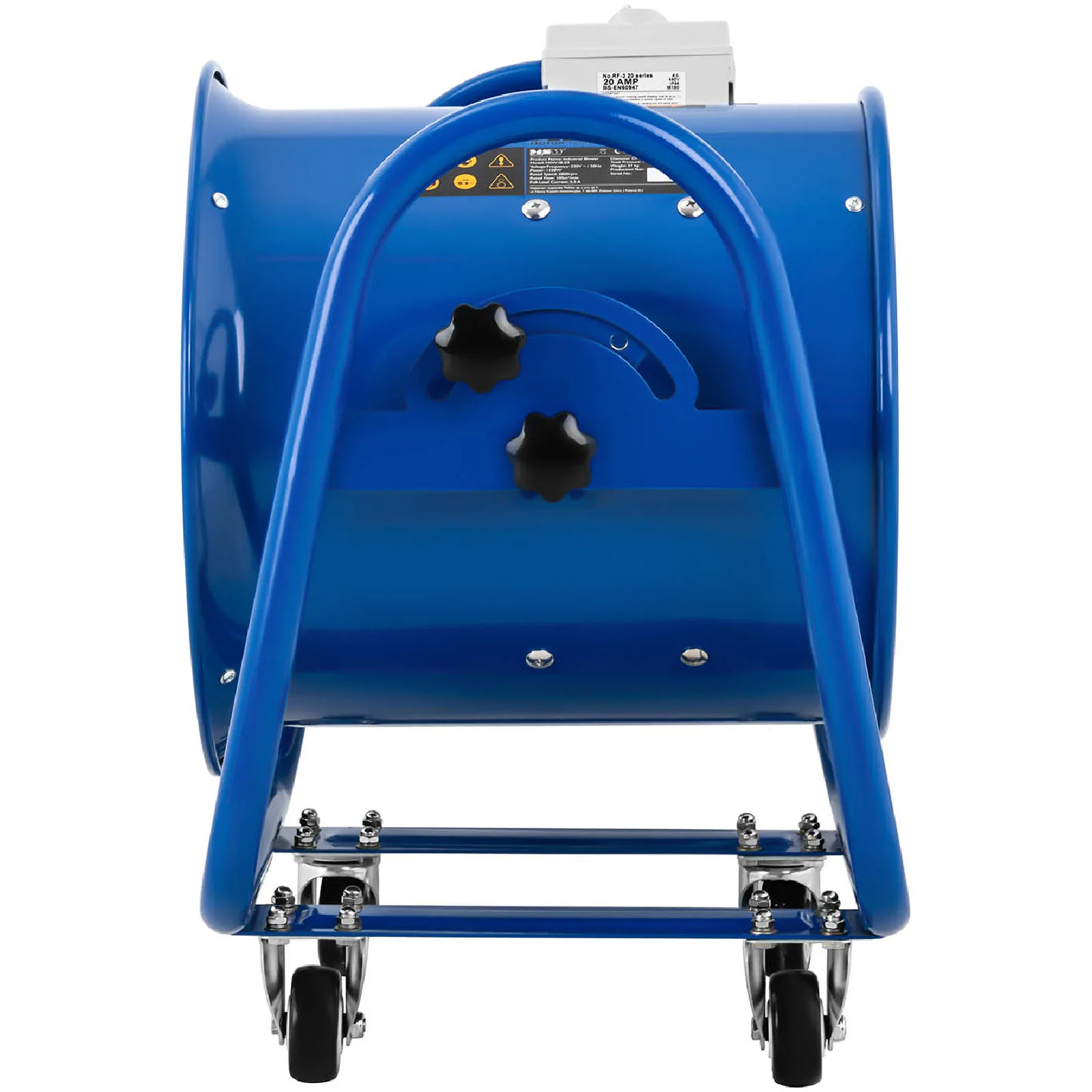 Ventilator industrial axial de 1100 W pentru răcire și circulația aerului, diametru 400 mm 5
