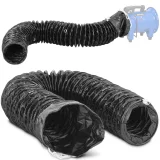 Kipufogócső ipari ventilátorhoz, 200 mm átmérőjű, 5 m hosszú