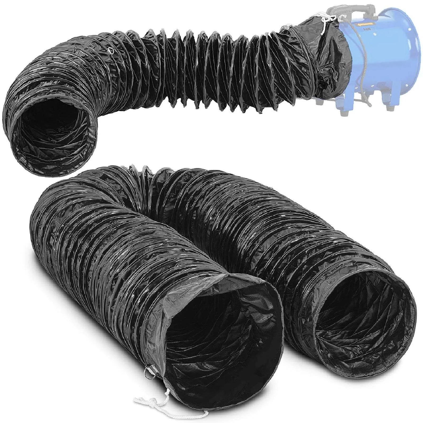 Kipufogócső ipari ventilátorhoz, 300 mm átmérőjű, 10 m hosszú