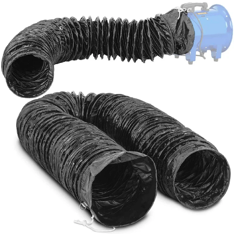 Kipufogócső ipari ventilátorhoz, 300 mm átmérőjű, 10 m hosszú
