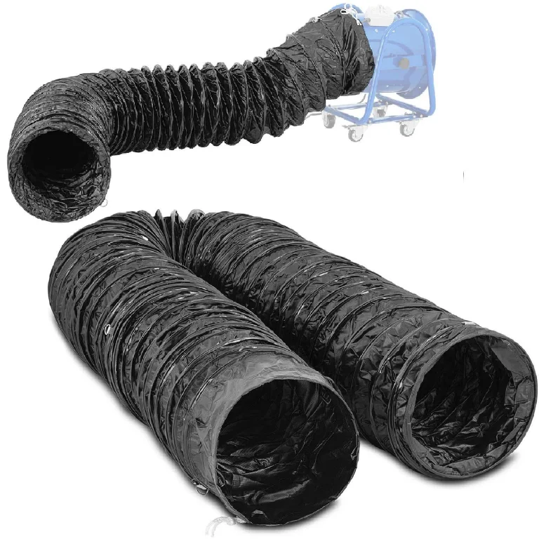 Kipufogócső ipari ventilátorhoz, 400 mm átmérőjű, 10 m hosszú