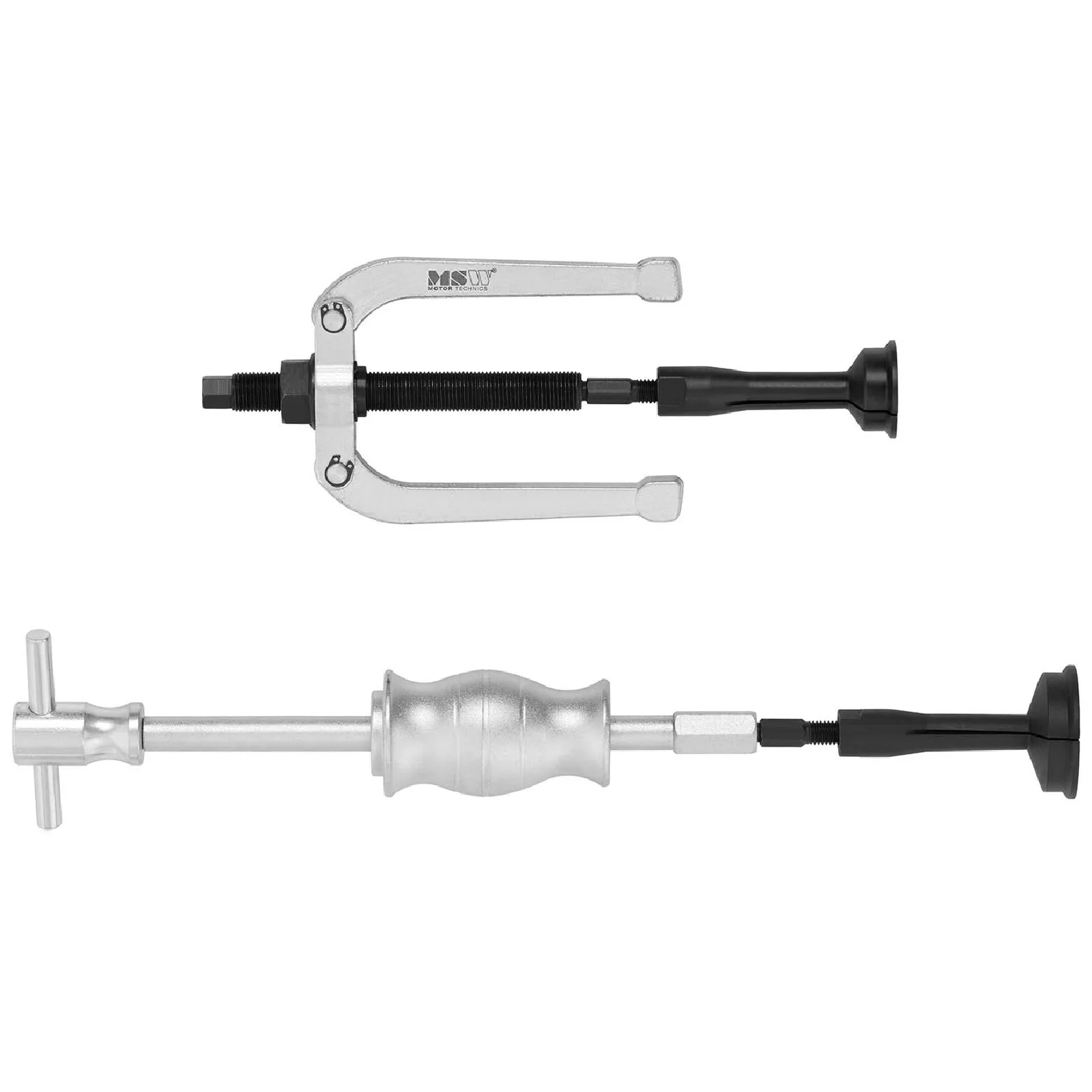 Trägheitsfreies Zweiarm-Innenlager-Abzieherset, 8–58 mm, 16-teilig 3