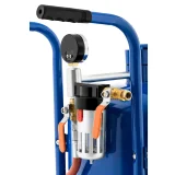 Mobil szifonos homokfúvó, nyomásszabályozással 60–125 psi, 40 l 4