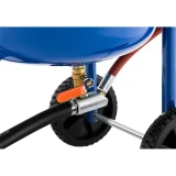 Mobil szifonos homokfúvó, nyomásszabályozással 60–125 psi, 40 l 7