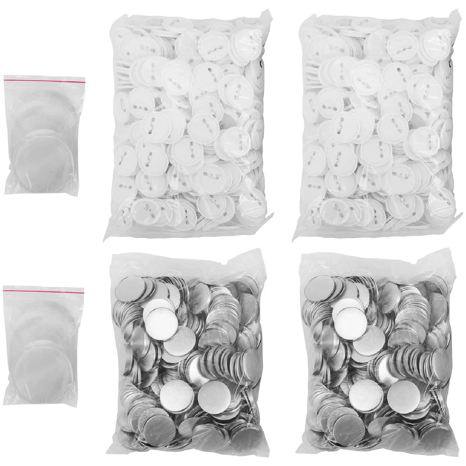 Insigne, broșe și nasturi pentru îmbrăcăminte, 1.000 buc., diametru 58 mm 3