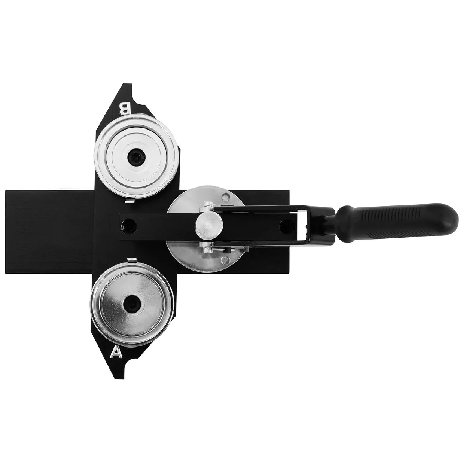 Mașină de fabricat insigne, set de 200 buc., diametru 25/58 mm, negru 4