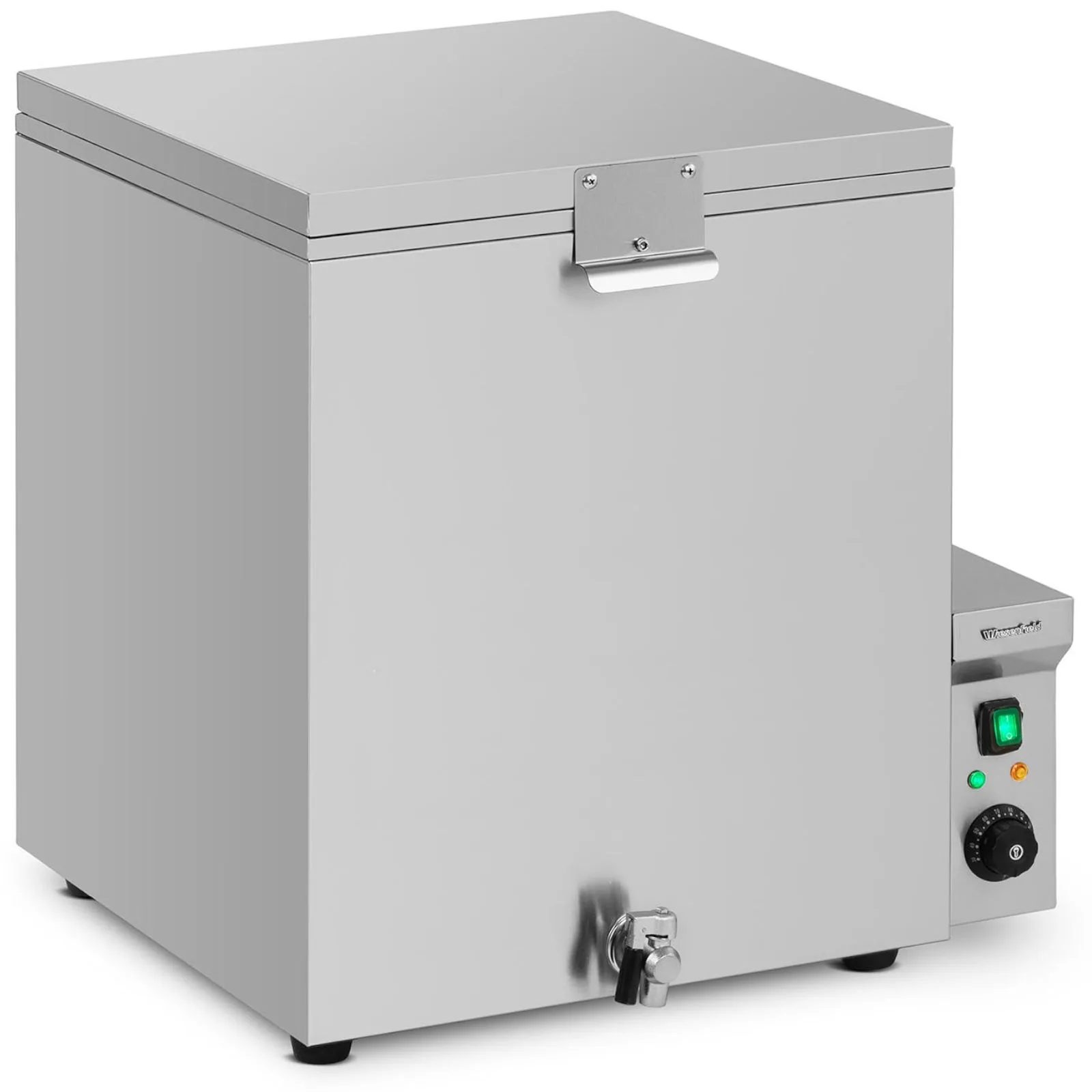 Forraló tartály baromfihoz (csirke, pulyka, kacsa) legfeljebb 8 darabig, 120 l, 3 kW