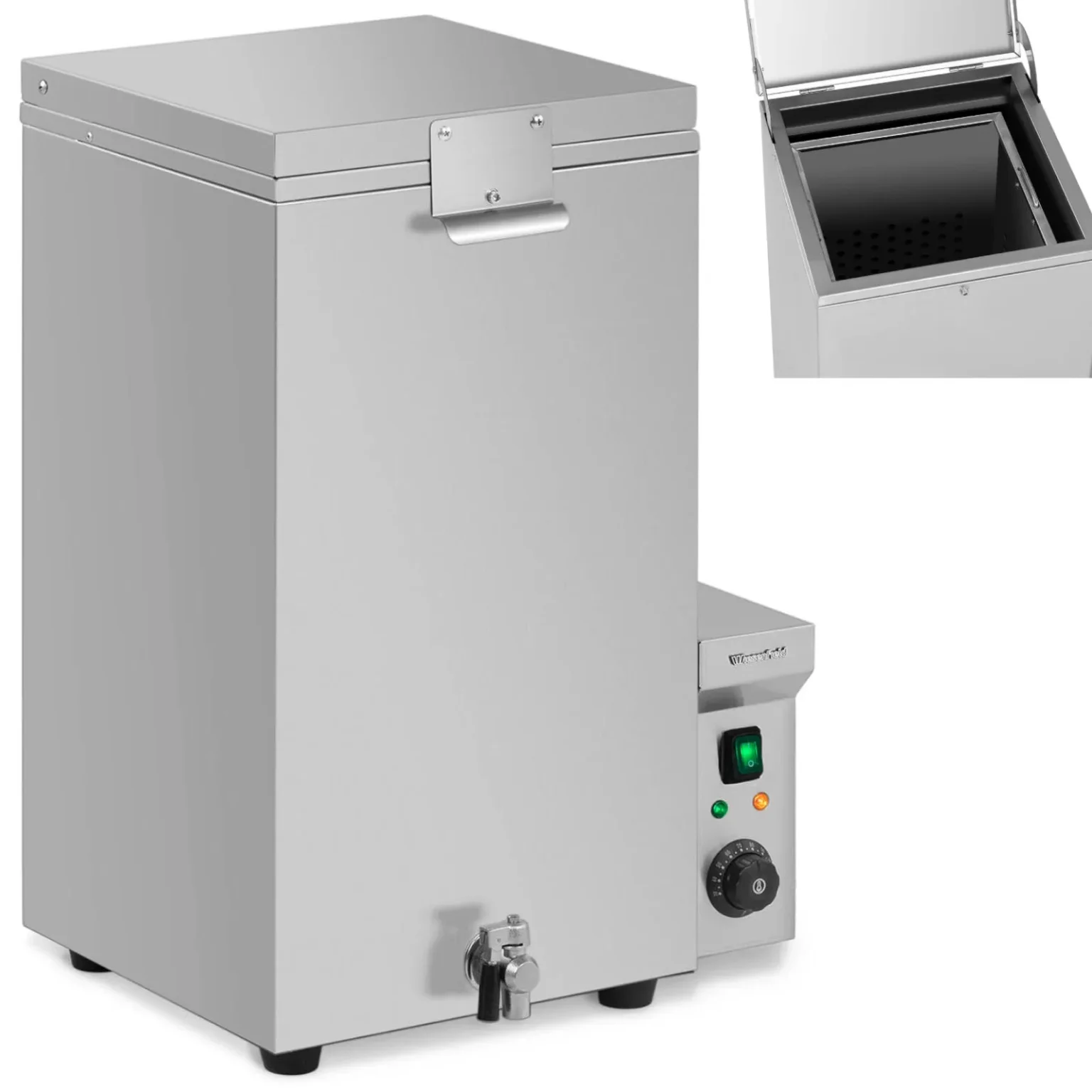 Nádrž na opaľovanie hydiny (kurčatá, morky, kačice) až 5 kusov, 70 l, 1,8 kW Nádrž na opaľovanie hydiny (kurčatá, morky, kačice) až 5 kusov, 70 l, 1,8 kW