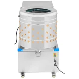 2 az 1-ben baromfi (csirke és pulyka) tolltépő és forrázó gép, dobátmérő 50 cm, 55 l, 1,5 kW 7