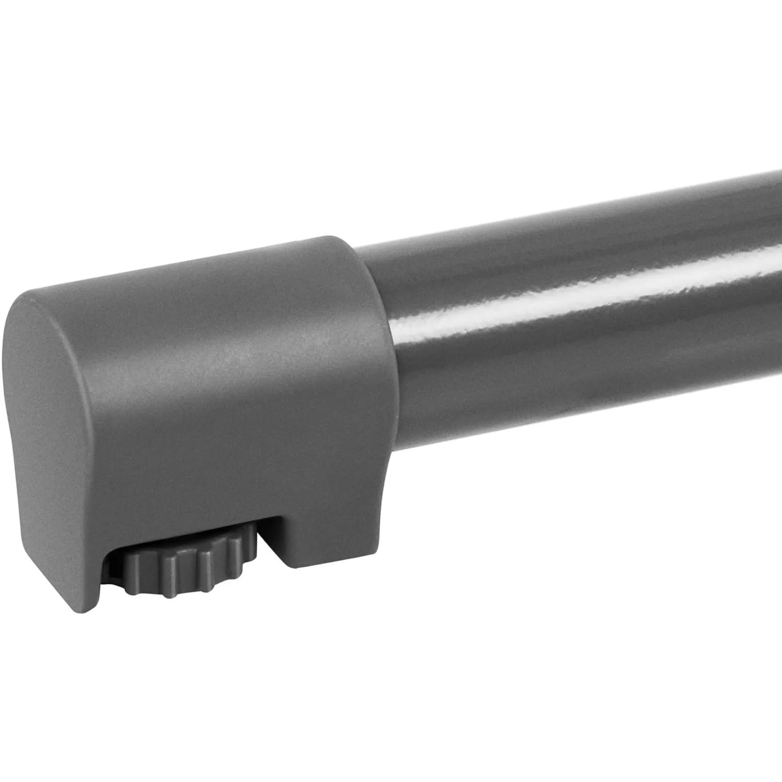 Okrugli visoki sklopivi bar stol, promjer 80 cm, visina 110 cm, sivi 3