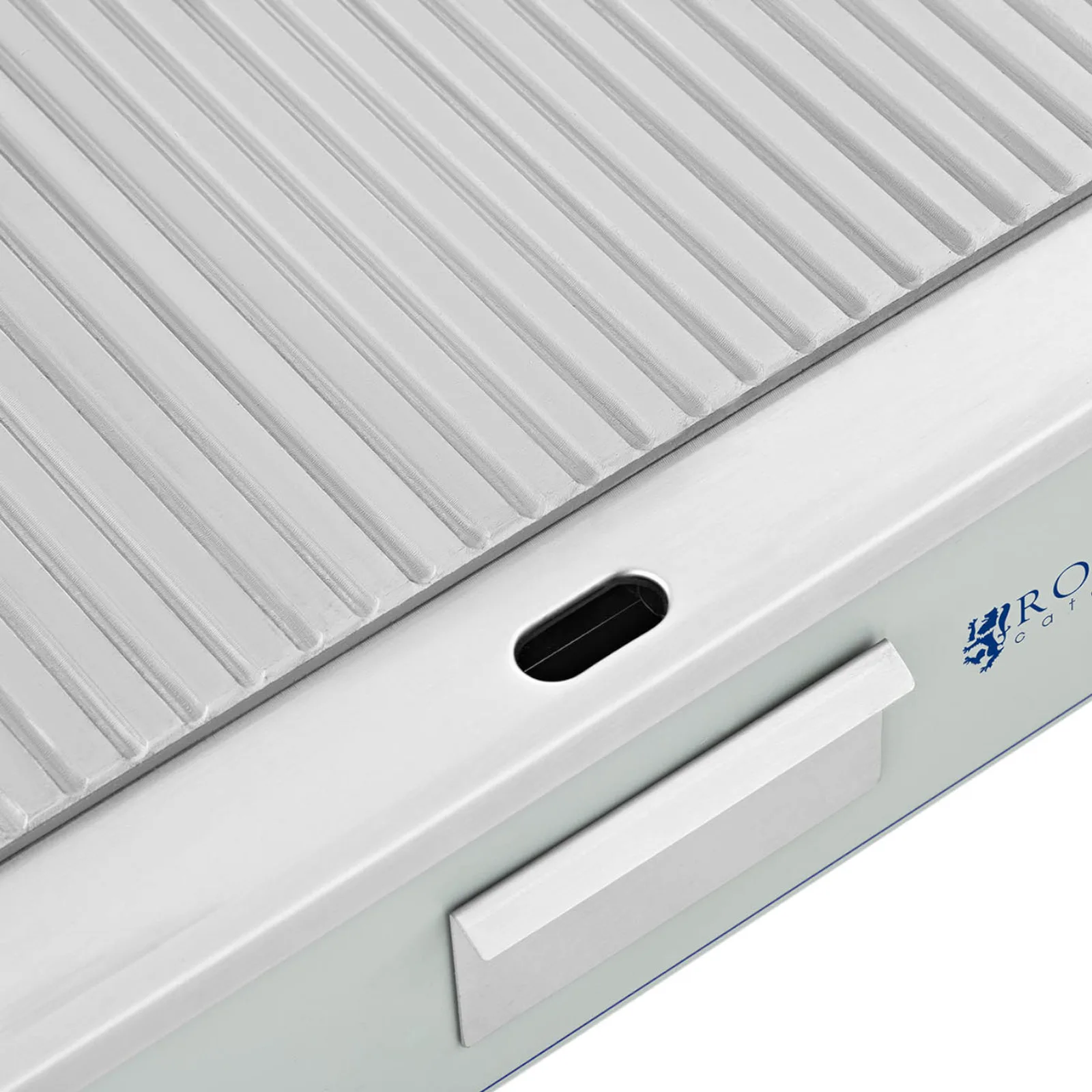 Grătar electric cu placă de gătit cu două caneluri, 400 x 730 mm, 2 x 2000 W 4