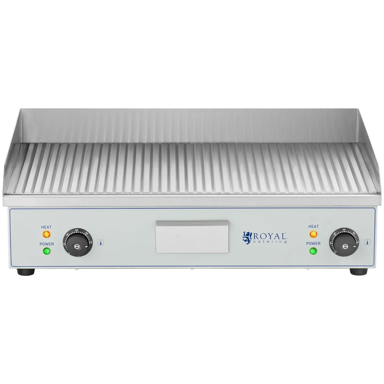 Grătar electric cu placă de gătit cu două caneluri, 400 x 730 mm, 2 x 2000 W 5
