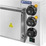 Piec do pizzy jednokomorowy z szybą 1 pizza 60 cm 230 V 3000 W 3