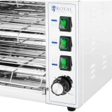 Salamander kenyérpirító grillezett szendvicsekhez, 50–300 °C, 3250 W 3