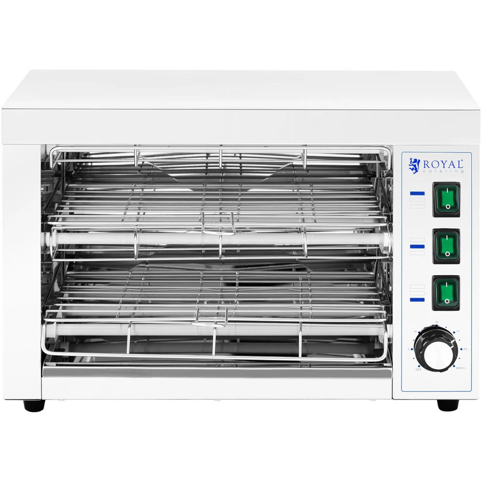 Salamander toster za sendviče na žaru, 50–300 °C, 3250 W 5