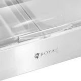 Frühstücksbuffet-Vitrine mit Rollabdeckung, 2x GN 1/2, 2x 4 l 3