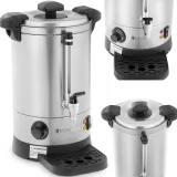 Dvojstenný ohrievač vody s odkvapkávacou miskou, 6,1 l, 1500 W, strieborný