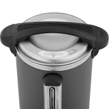 Kettős falú vízmelegítő cseppfogó tálcával, 6,1 l, 1500 W, szürke 4