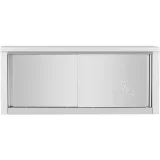 Zidni ormar za catering s kliznim vratima, ČELIK, 130 kg, 120 x 40 x 50 cm 4