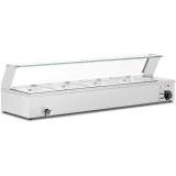 Încălzitor de alimente Bemar, încălzitor pentru bufet cu capac, 4 x GN 1/2, 2000 W 2