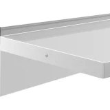 Acél falra szerelhető konyhai polc, max. 80 kg, 120 x 40 cm 4