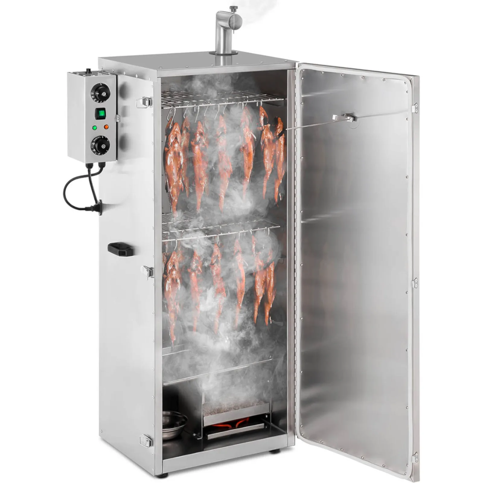 Elektrischer Räucherofen, 8 Einschübe, 147 l, 1000 W 2