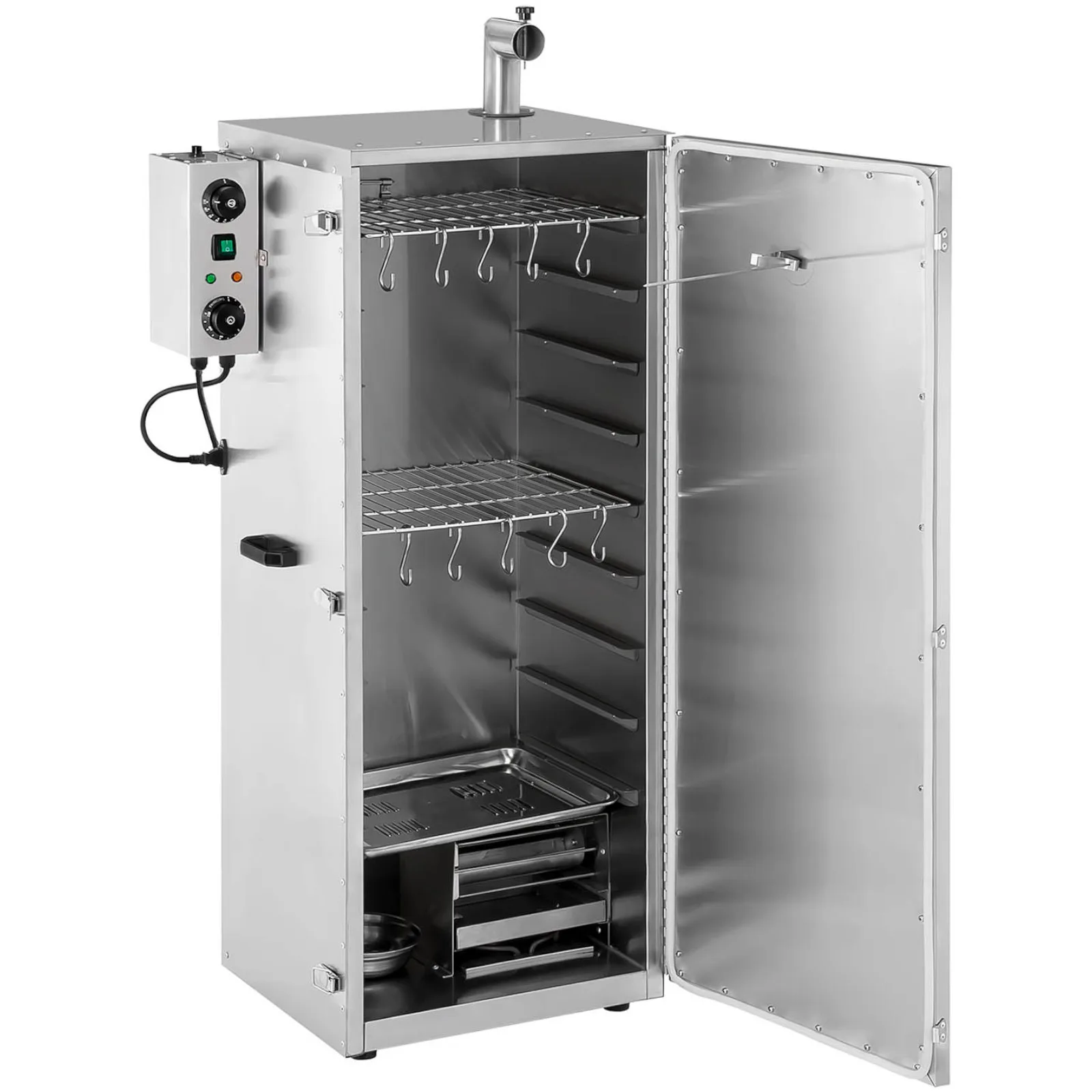 Elektrischer Räucherofen, 8 Einschübe, 147 l, 1000 W 8