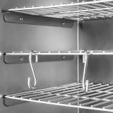 Afumătoare electrică, cuptor de afumat, 4 grătare, 105 L, 1000 W 9