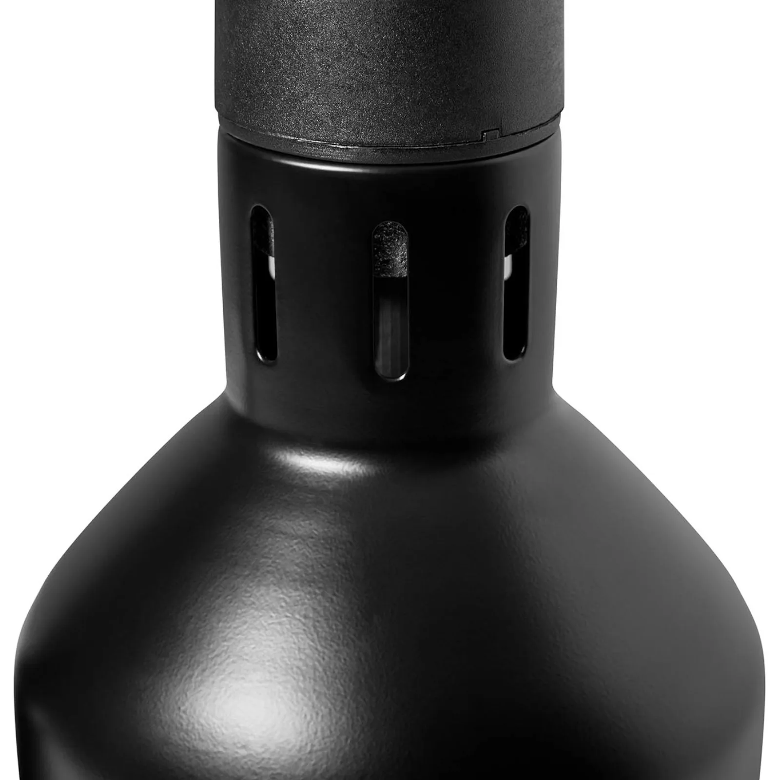 Schwarze hängende Infrarot-Speisenwärmelampe (IR), 17 cm Durchmesser, 250 W 5